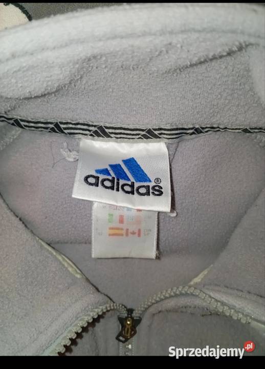 Bluza polarowa Y2K adidas 3 stripes Gródek nad Dunajcem