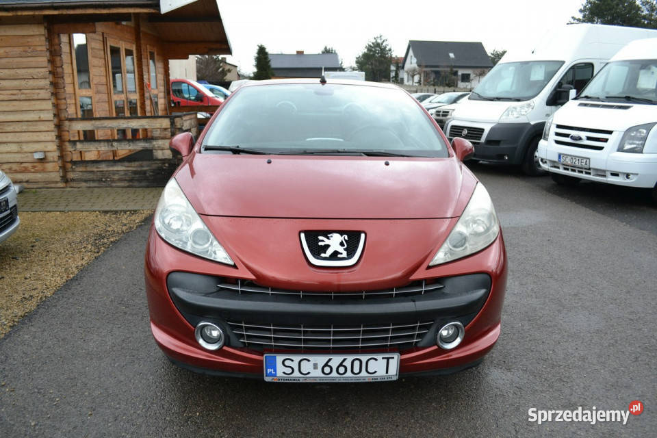Peugeot 207 CC ładny Peugeot 207 CC 16 benzyna śląskie