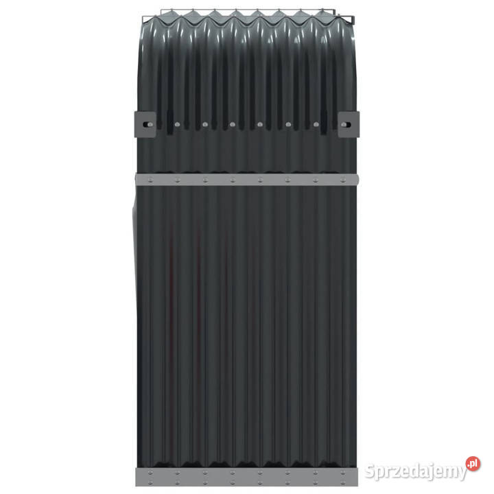 Stojak na drewno antracyt 120x45x100 stal