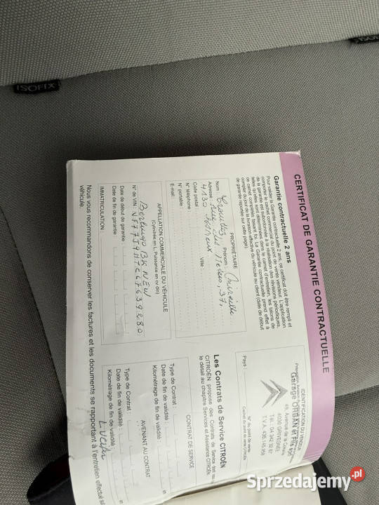 Citroen Berlingo Citroen Berlingo II 16HDI 2009r Sokołów Podlaski