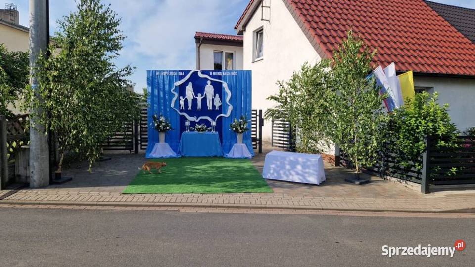 Rodzina zarys Polski dekoracja ołtarz Boże Ciało Pozostałe Dobrzyca