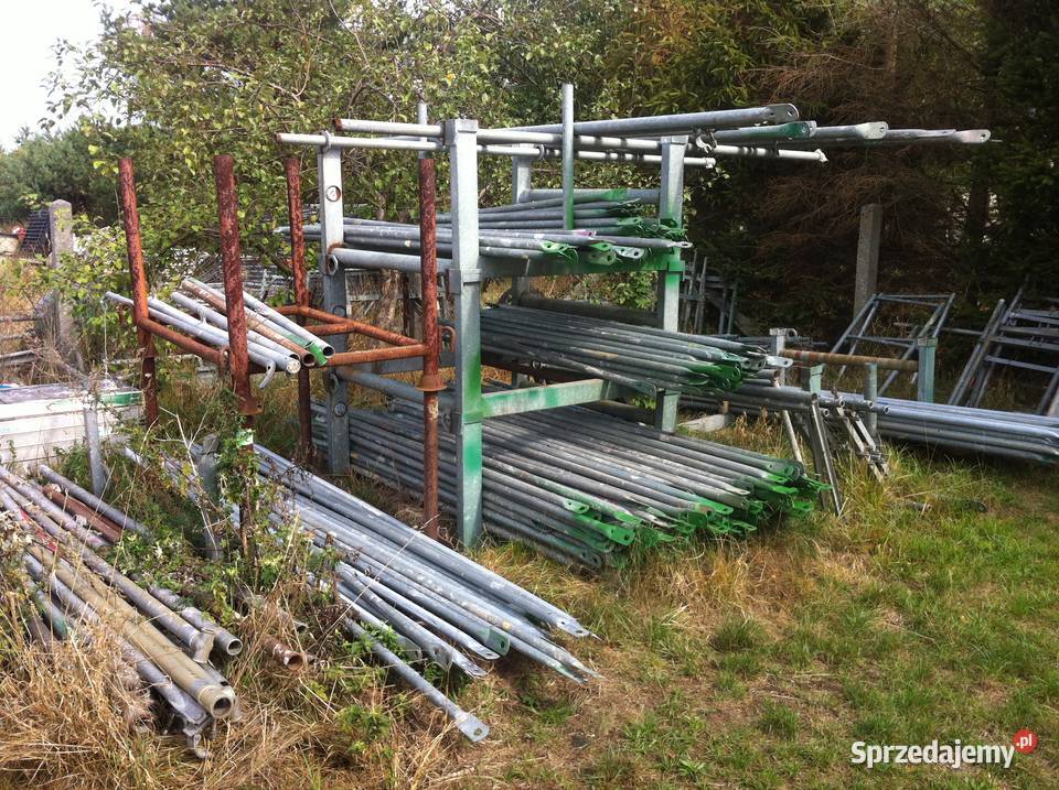 Rusztowanie na szczyt 624m2 Używane 12 x 62 m Stare Siołkowice sprzedam