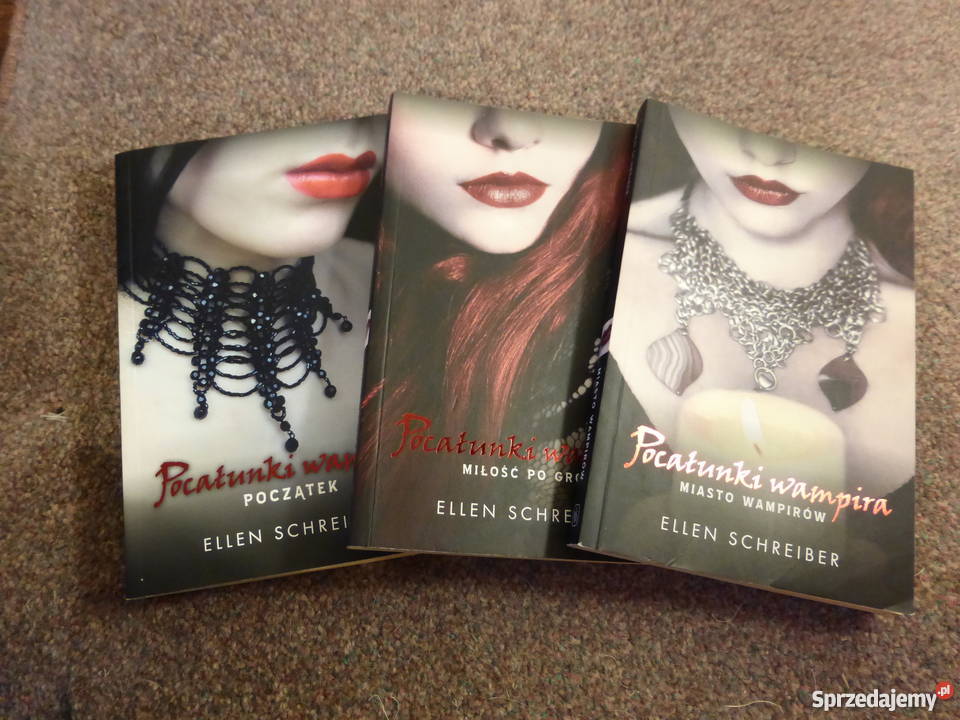 Seria trzech książek Pocałunki wampira Pozostałe Białystok