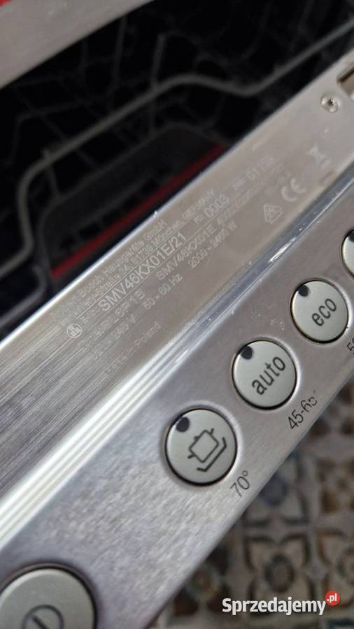 Zmywarka bosch silence plus pod zabudowę Gliwice