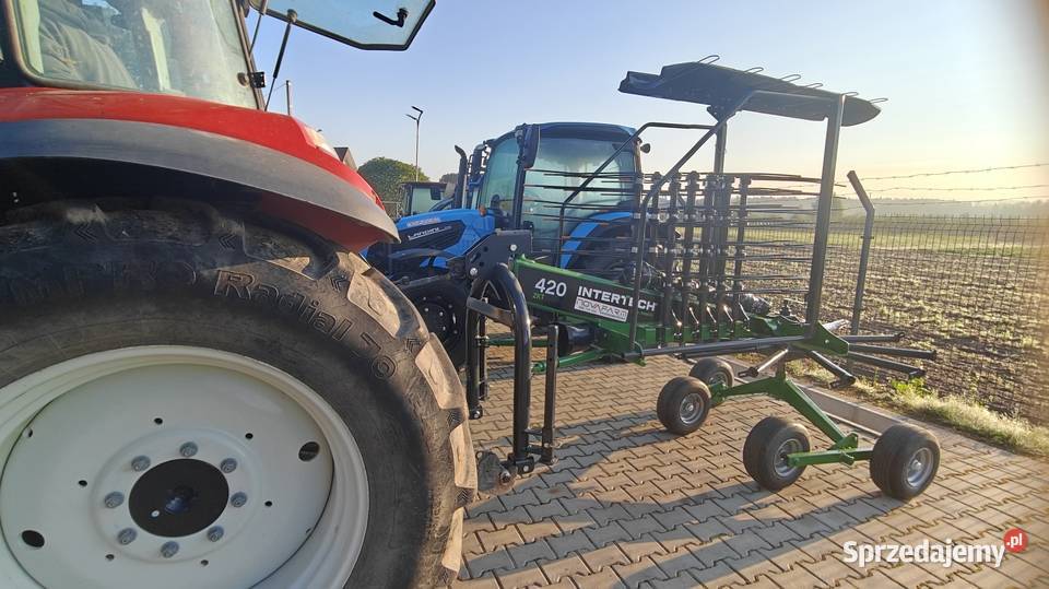 Zgrabiarka karuzelowa INTERTECH ZKT420 trwała Rząśno sprzedam
