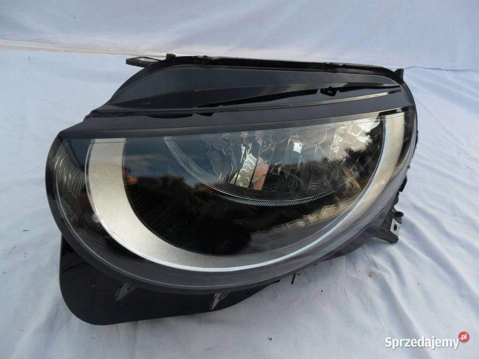 Fiat 500 E reflektor prawy przedni lampa prawa osobowe wielkopolskie Nowy Tomyśl sprzedam