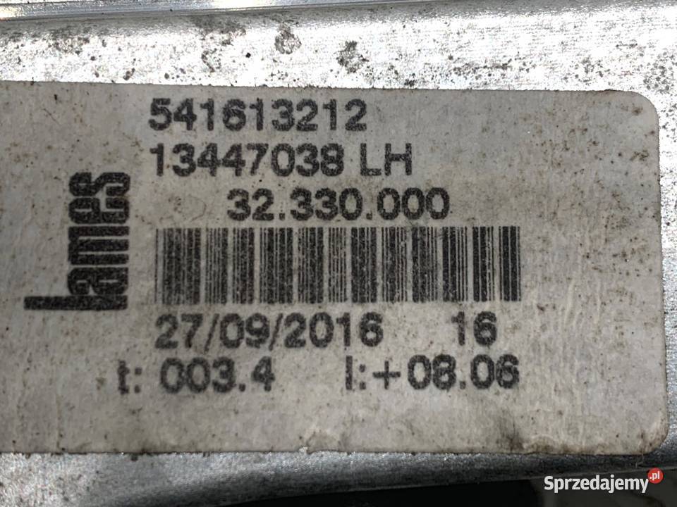 PODNOŚNIK SZYBY LEWY PRZÓD OPEL CORSA E 13447038 sprzedam