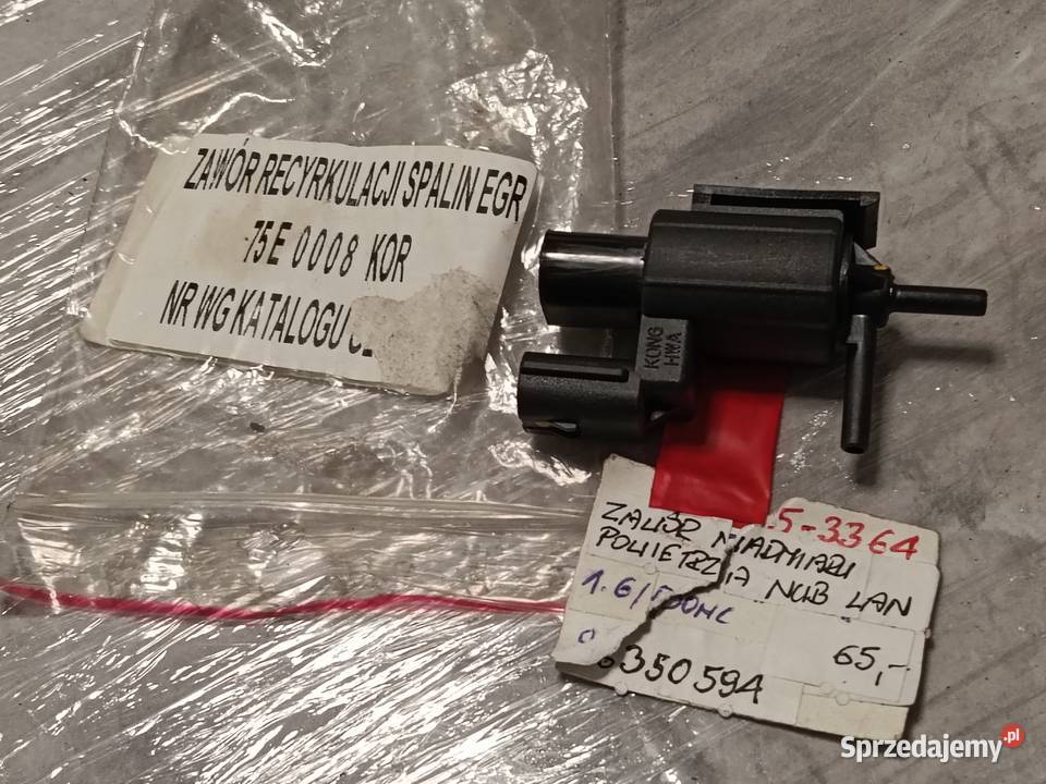 Zawór sterowania EGR OE Daewoo 96350594 Chorzów