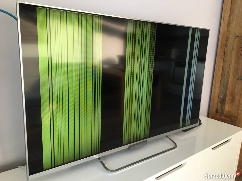 SONY KDL50W656A 3 letni dziwne artefakty na Gdańsk