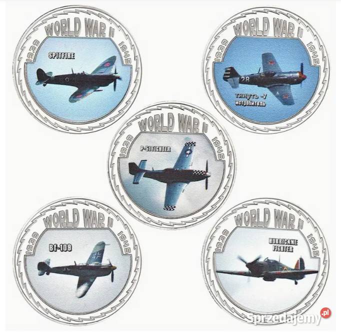 Kolekcjonerski zestaw monet medali Warszawa