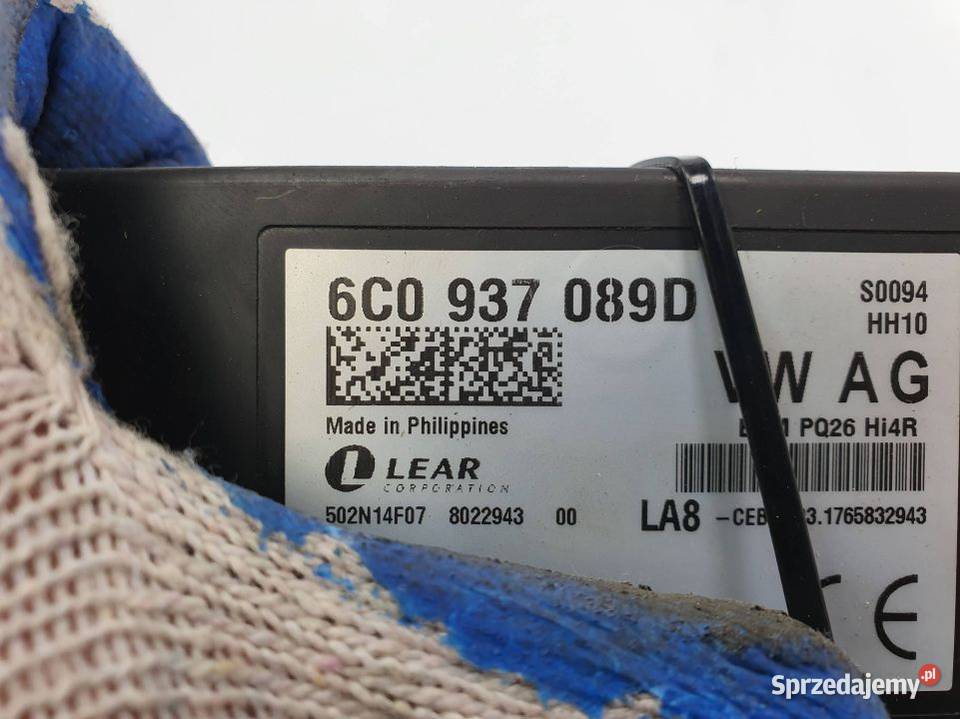 MODUŁ SKODA RAPID 6C0937089D kujawsko-pomorskie Lipno sprzedam