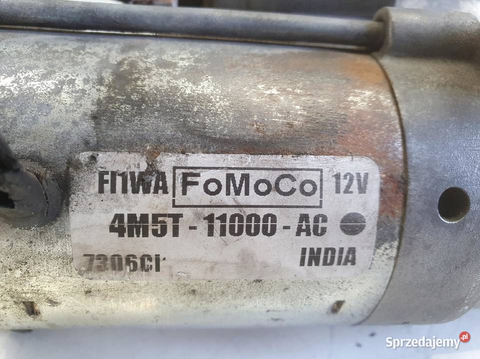 ROZRUSZNIK Ford C 18 16V ROZRUSZNIK 4M5T11000AC lubelskie Rudka