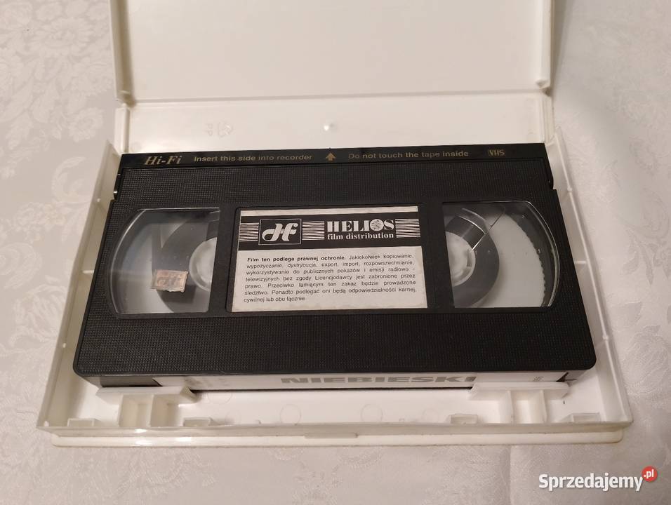 Film na kasecie VHS Trzy kolory NIEBIESKI K