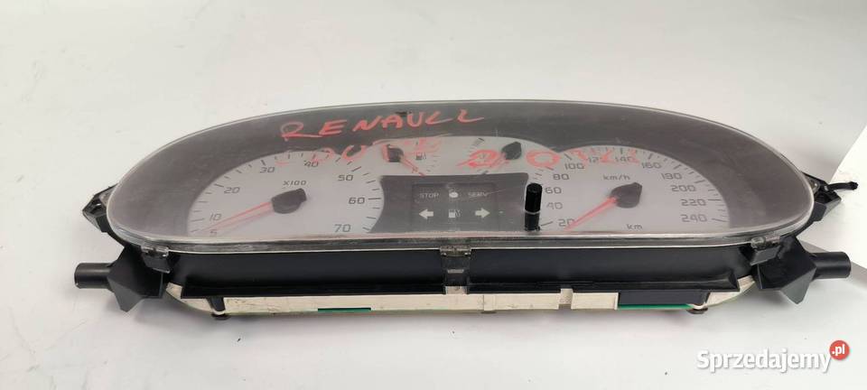 LICZNIK ZEGAR RENAULT COUPE 8200038777 osobowe Pozostałe Lipno