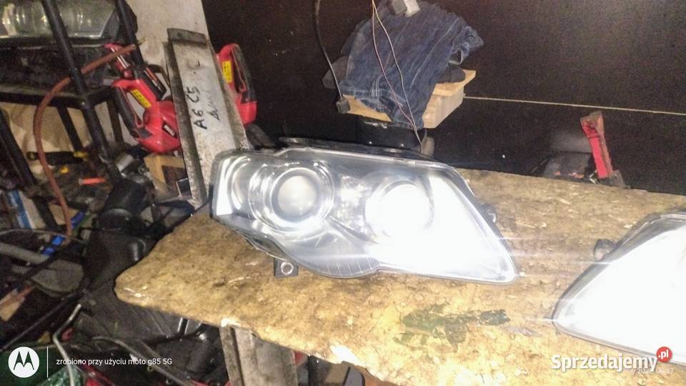 Reflektory przednie biksenon Xenon skrętny Oświetlenie dolnośląskie Lubin sprzedam