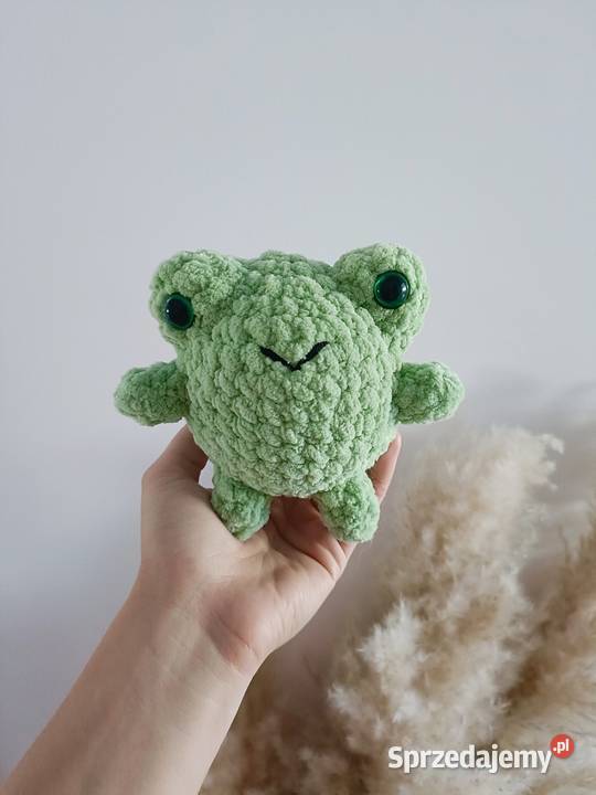 Maskotka żabka handmade Jawornik Polski