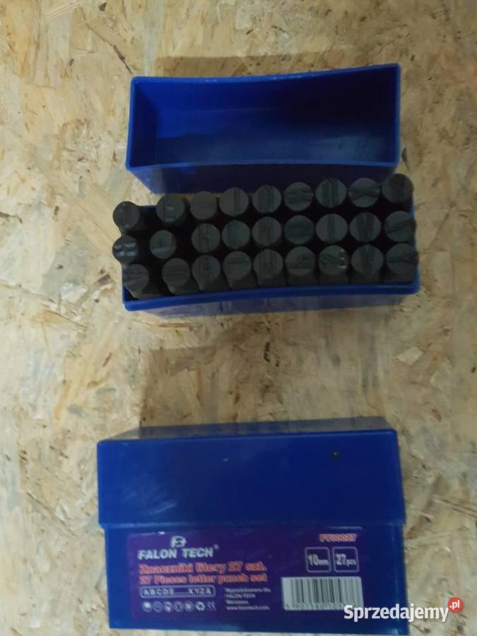 NUMERATORY LITERY ZNACZNIKI DO WYBIJANIA 4MM 27 Głogowa
