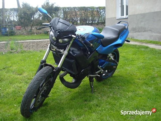 HONDA NSR 12550 2001R ŚCIGACZ MOTOROWER elektryczny starter Biała Podlaska sprzedam