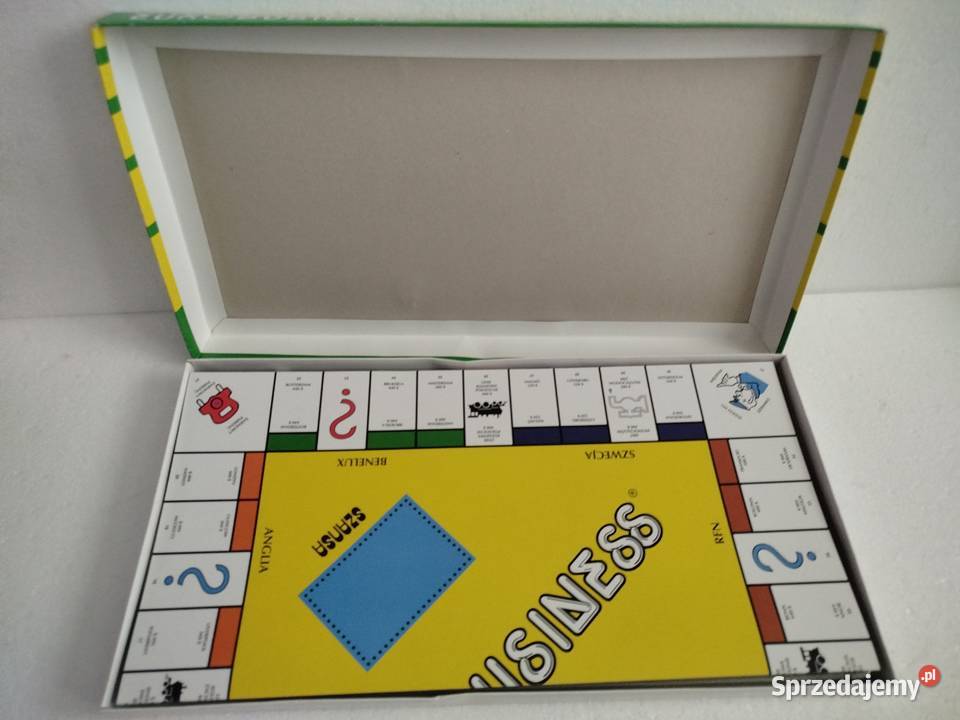 Gra planszowa Eurobusiness Eurobiznes ładny stan Zgierz
