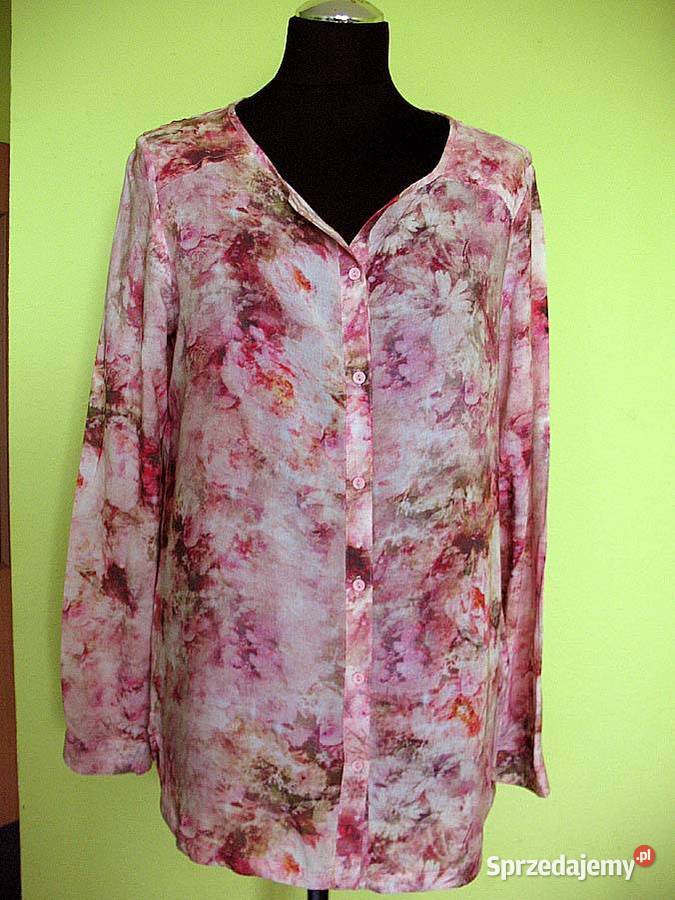 Bluzka koszulowa wiskoza 36 S biust 106 EDC Siedlce