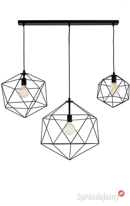 Żyrandol druciany lampa wisząca KASPA śląskie Ornontowice