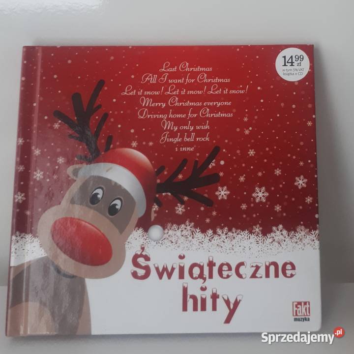 Promocja Płyta CD z książką Świąteczne hity