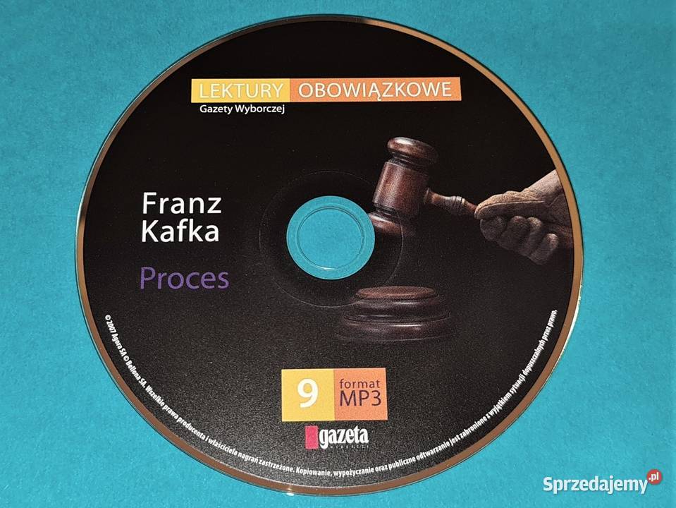 Proces lektura na CD MP3 Warszawa