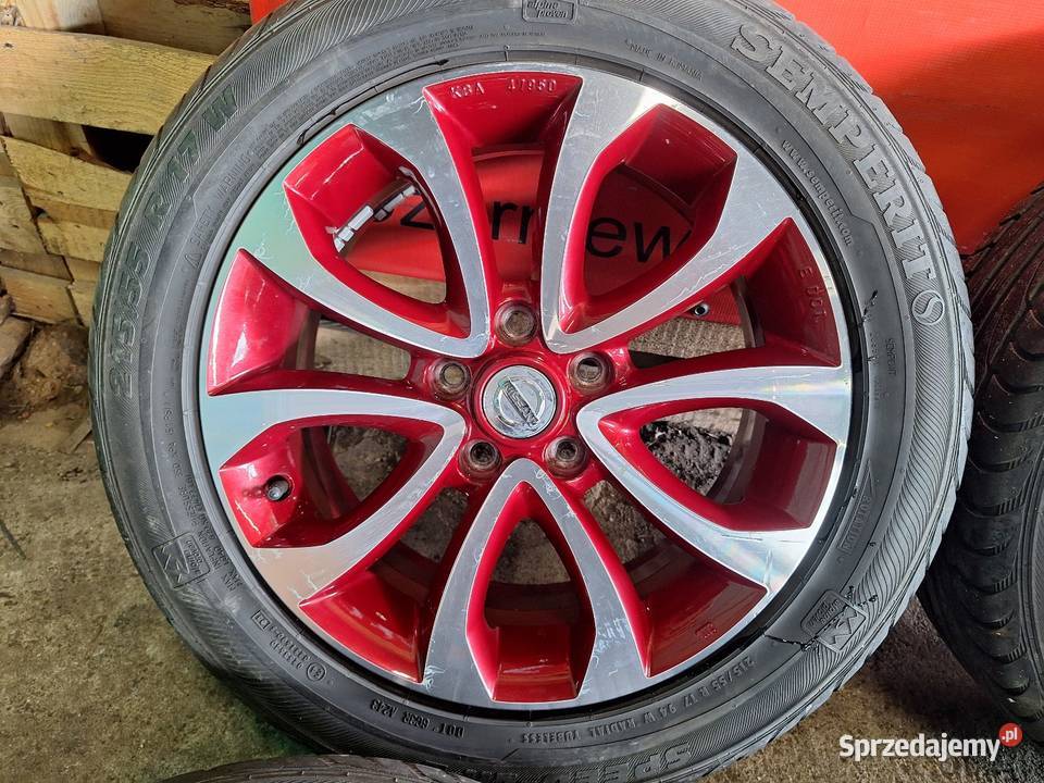Alufelgi 5x1143 17 ET47 NISSAN RENAULT koła Nissan OE Samochodowe Choceń
