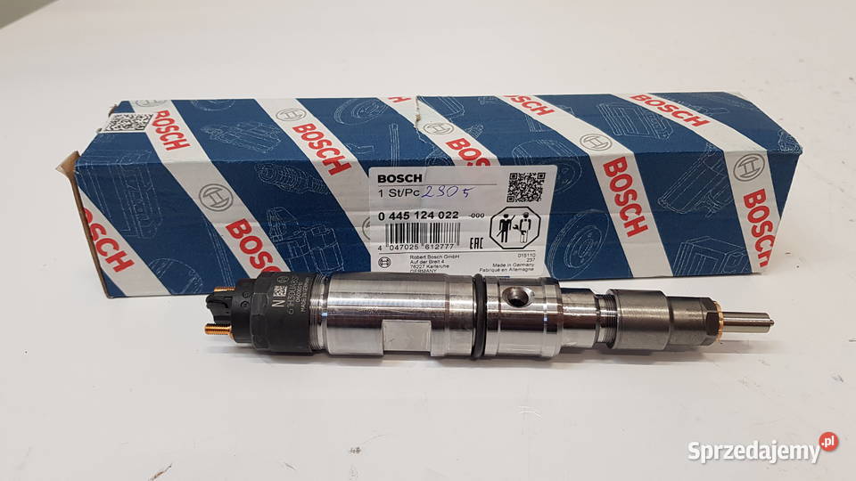 Wtryskiwacz paliwa CR BOSCH 0445124022 Układ paliwowy Siedlce
