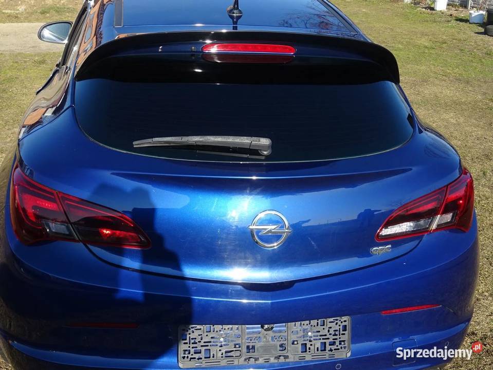 Klapa tylna Astra J opc lotka spoiler szyba osobowe Parcice sprzedam