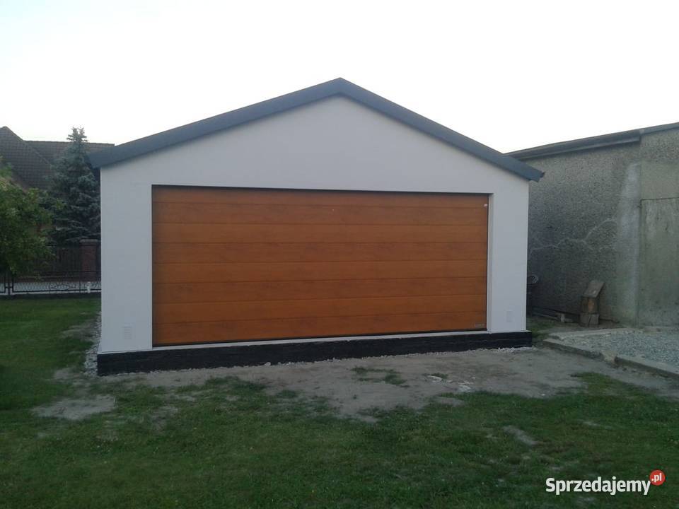 Garaże tynkowane 35m2 Kaczyce