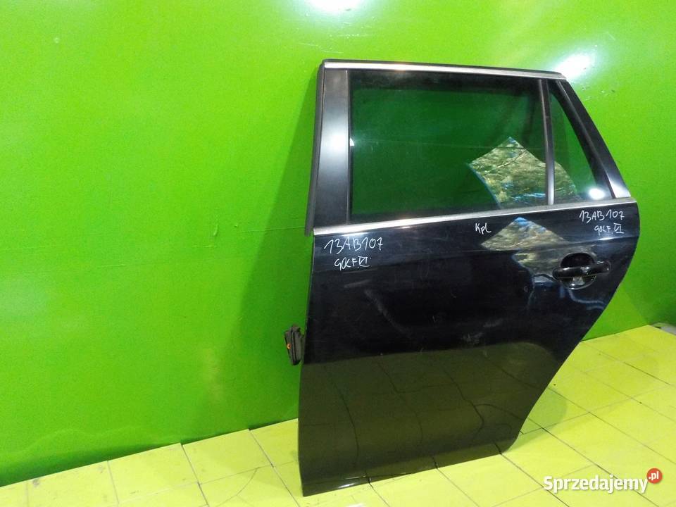 VW GOLF VI 20 TDI 09r drzwi lewe tyl kompletne mazowieckie Suków