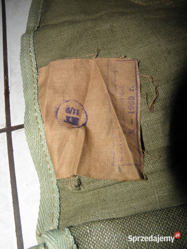 plecak brezentowy LWP KOSTKA wz 3350 NOWY z 1968 mazowieckie Wołomin