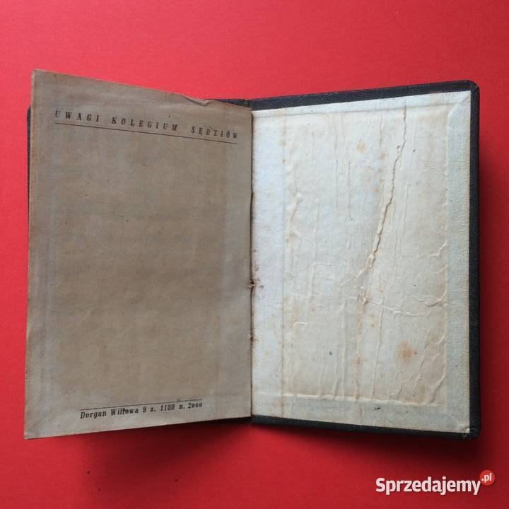 1420 Legitymacja Sędziowska Szczecin