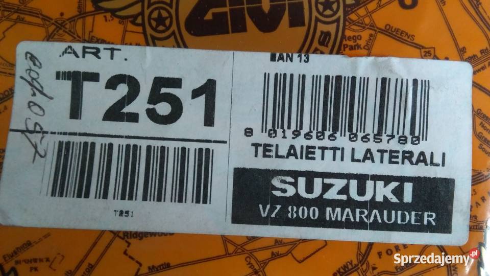 Stelaż sakw torb GIVI Suzuki VZ 800 Marauder Bielsk Podlaski sprzedam