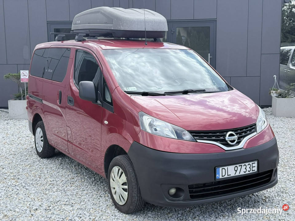 Nissan NV200 15 dCi 90 2011r BOX dachowy ABS Wrocław