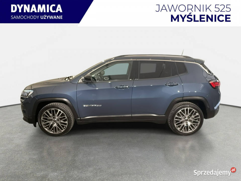 Jeep Compass VAT 23 Limited 13T 150 automat 2021 nieuszkodzony małopolskie