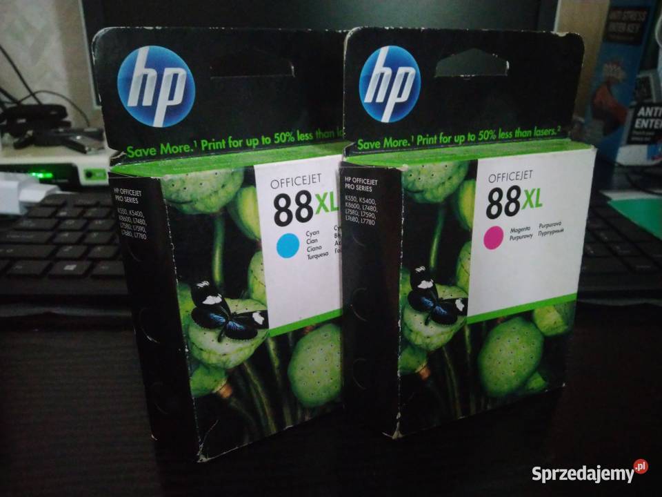 HP 88XL tusz oryginalny magenta cyan C9392AE Pozostałe Przemyśl