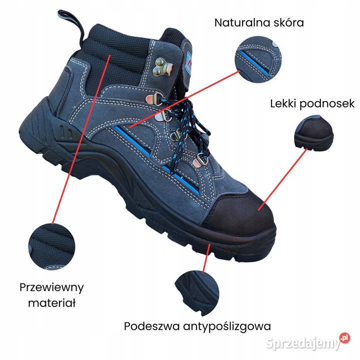 Trzewiki robocze ARTMAS BTMASB Skórzane Rozmiar
