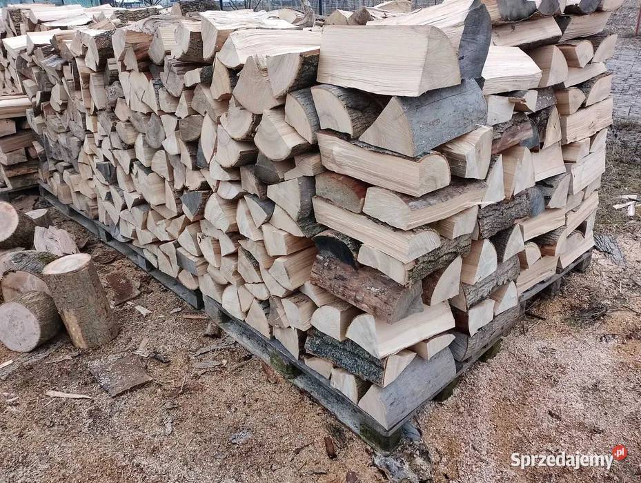Sezonowane drewno kominkoweopałowe pocięte i Deszczno