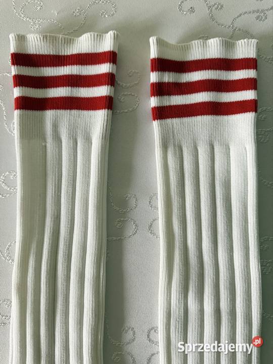 Getry adidas Originals Vintage 90s białe
