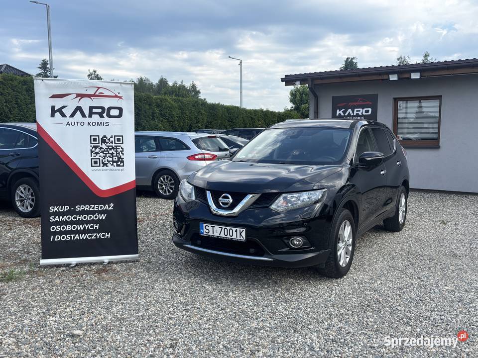 Nissan XTrail 2016r GWARANCJA welurowa tapicerka X-Trail Paniówki