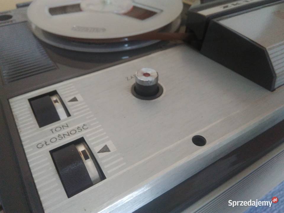 Magnetofon szpulowy Unitra ZRK ZK140T działa