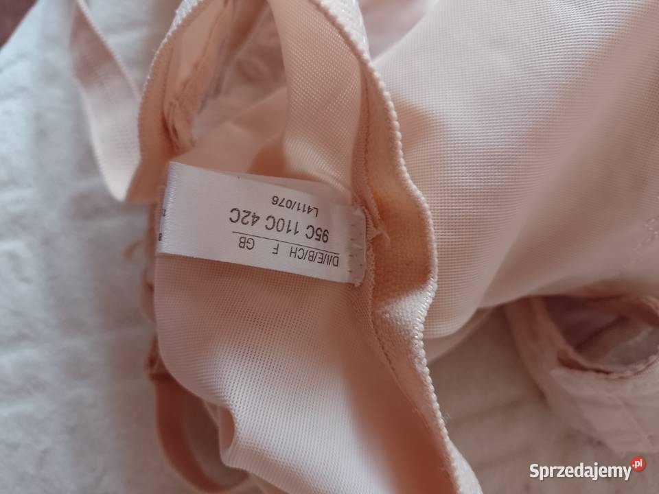 95C 42XL Ekskluzywne beżowe body modelujące z Kraków