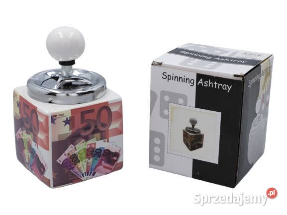 Popielniczka Zamykana Kwadratowa Ceramiczna z Ostrowy nad Okszą