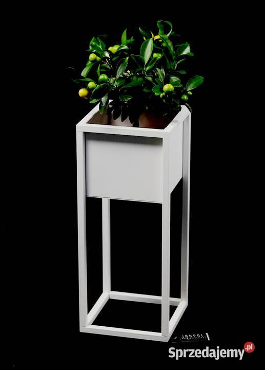 Kwietnik Metalowy Stojak 50 skrzynka LOFT wielokolorowy Sobienie-Jeziory