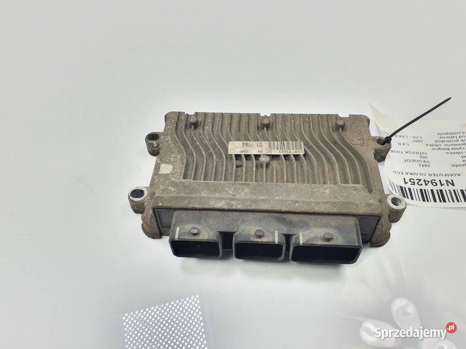 KOMPUTER SILNIKA ECU PEUGEOT 206 9665050780 Lipno