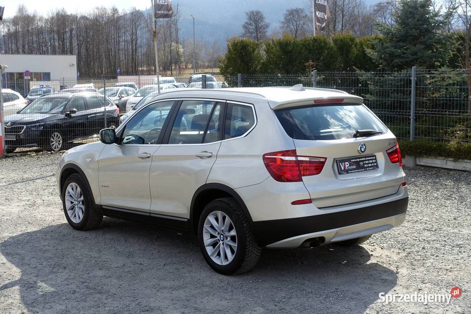 BMW X3 20d 184 xDrive 4x4 Automat Niski przebieg czujnik parkowania śląskie Buczkowice