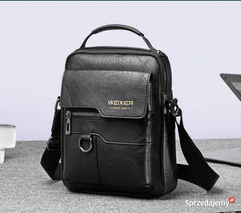 Torba na ramię męska skórzana saszetkado Warszawa