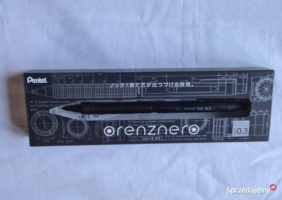 Ołówek automatyczny Pentel Orenz Nero 03